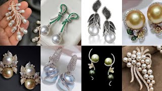 DREAM South Sea Pearls Earring Collection|| Earring design Ideas for Pearl Jewelry Lover
