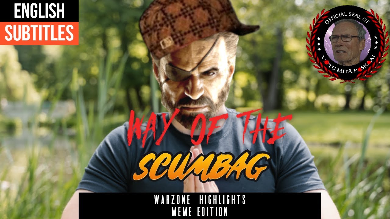 WAY OF THE SCUMBAG | Warzone Caldera funny meme highlights  best moments | Caldera Vacation .exe