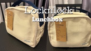 Unboxing new LocknLock lunchbox | Most Recommended Korean bento box lunchbox set