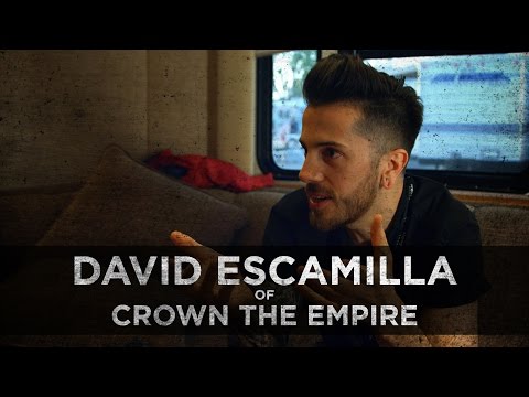 Fighting Depression and Connecting With People -- David Escamilla from Crown The Empire