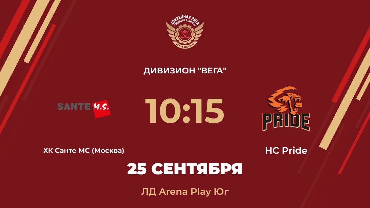 Мс московский. Хк Санте МС. ЛД Арена плей Юг. HC Pride. ЛД Arena Play Юг хоккей.