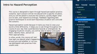 Slips, Trips, & Falls: Hazard Perception Challenge Course Preview