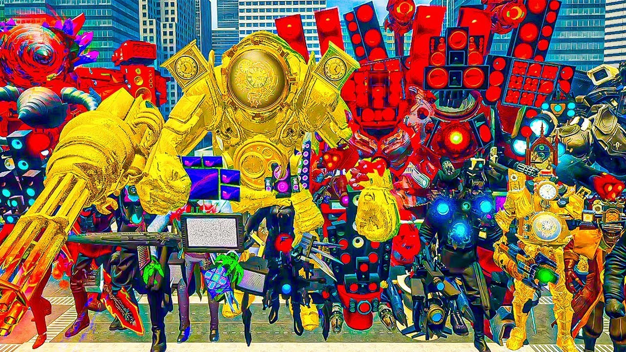 ALL TV MAN TITAN VS SKIBIDI TOILET BOSSES 1-79, ASTRO GMAN VS ULTRA SPEAKER BOSS VS ASTRO DUCHESS