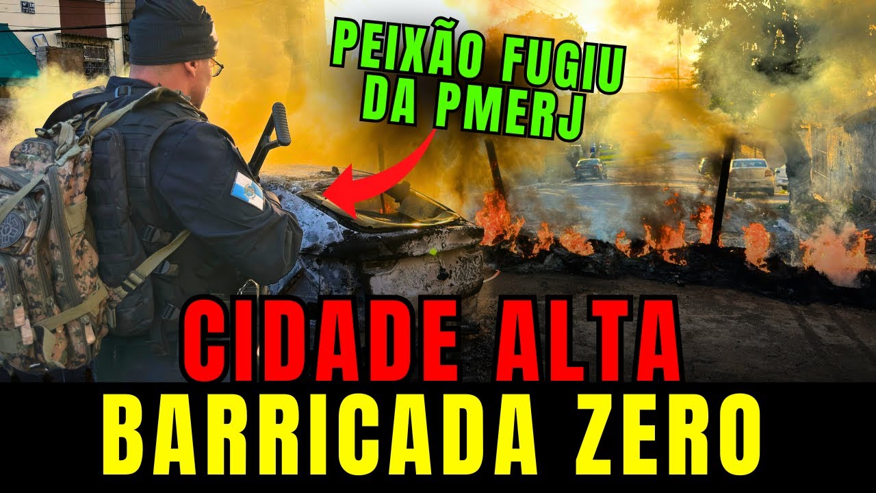 PEIXÃO NOS ATACOU NA CIDADE ALTA - OPERAÇÃO POLICIAL