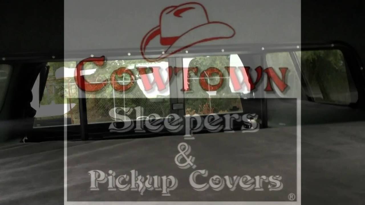 Custom built 42" sleeper inside a Jason's Topper on a Ford Super Duty