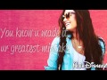 Demi Lovato Mistake Lyrics On Screen HD mp3