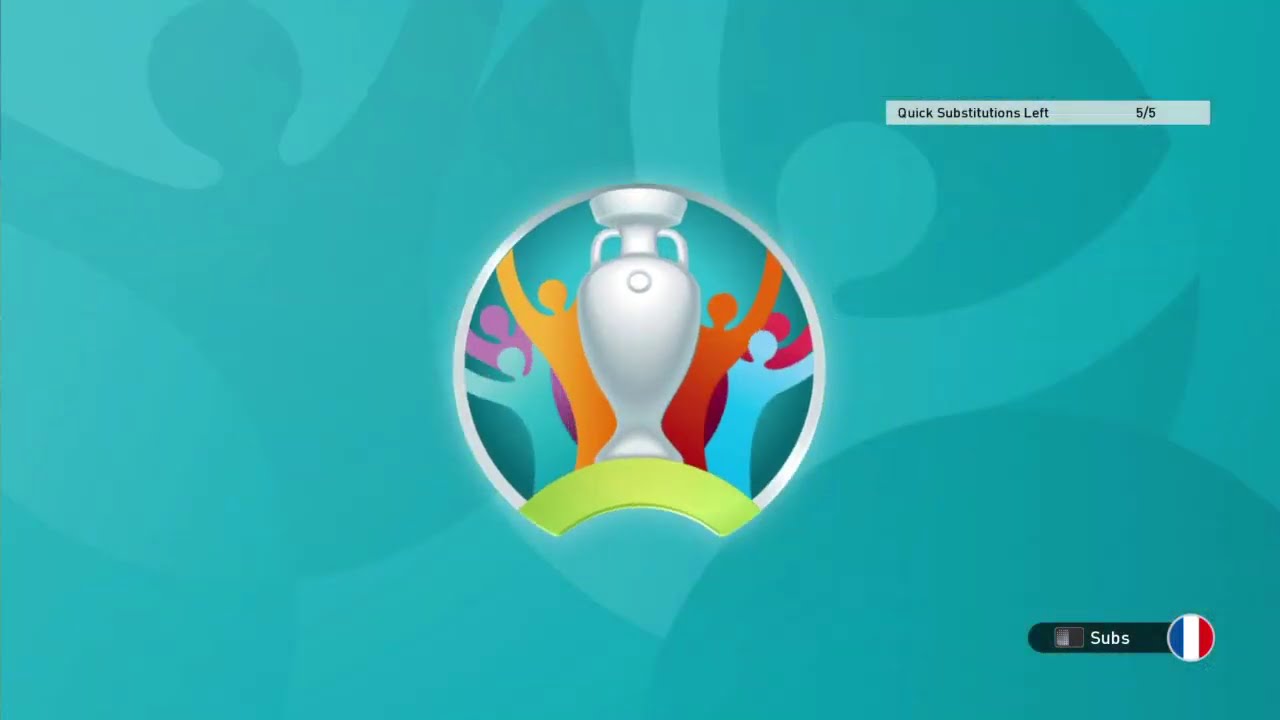 Matchday with preset teams.