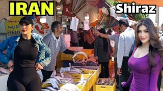 IRAN🇮🇷Big Bazaar,Walking in the interesting and traditional market of Shiraz