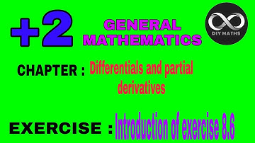 Class 12 general mathematics chapter 8 introduction of exercise 8.6