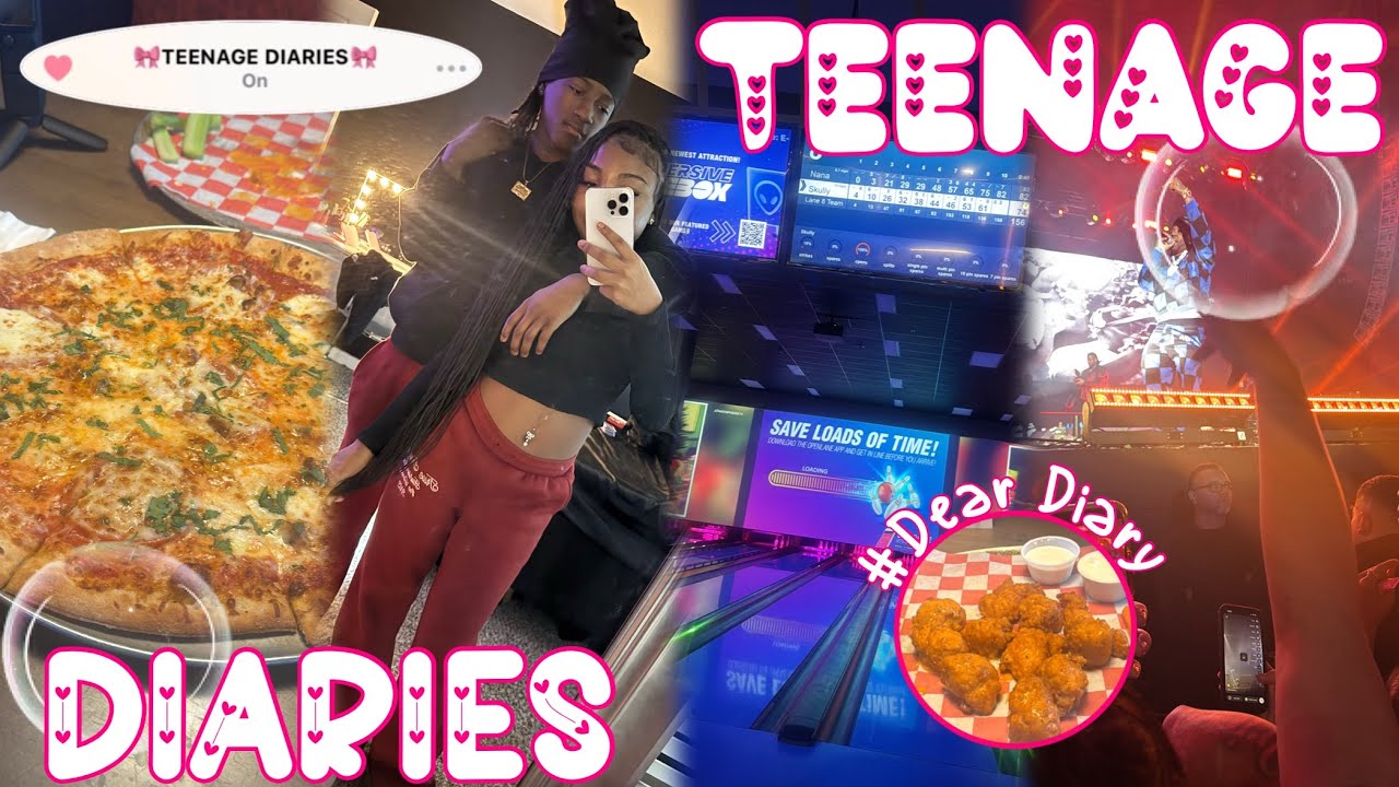 TEENAGE DIARIES 002 ✰| I GOT MY BAG STOLEN? 👀 concert, bowling,good eats, new years, etc 