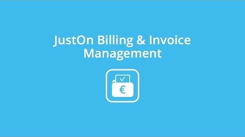 JustOn Billing & Invoice Management – Billing, Invoicing and Accounts Receivable