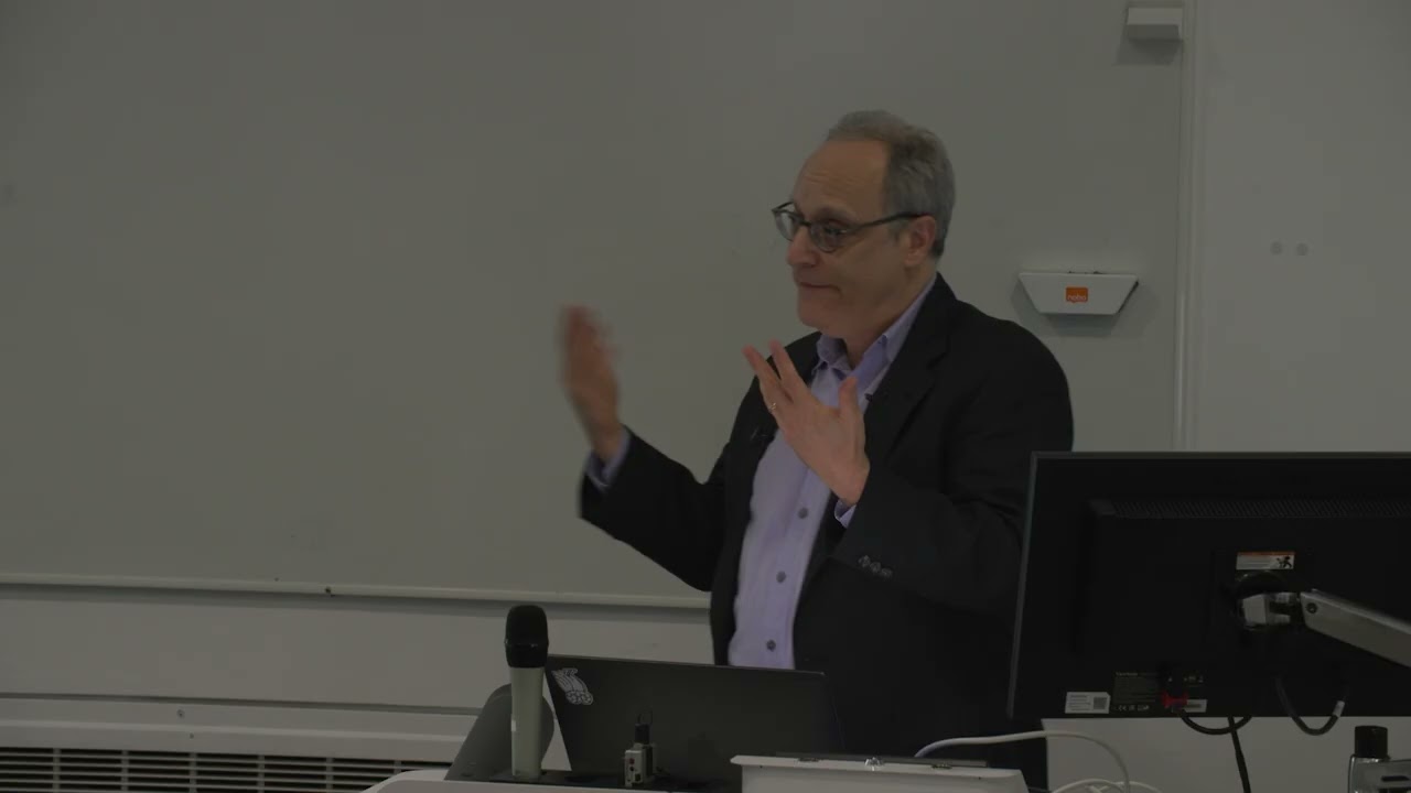 Matthew Botvinick - 54th Bartlett Prize Lecture (2026)