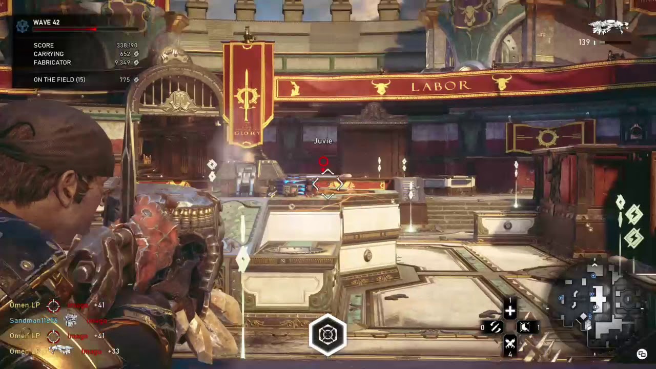 Gears 5 : Marcus using Claw in Horde