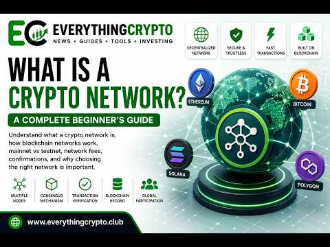 What Is a Crypto Network? Complete Beginner’s Guide to Blockchain Networks