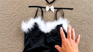 Sexy Bunny Costume Bodysuit Lingerie Review – 3-Piece Halloween Cosplay Set