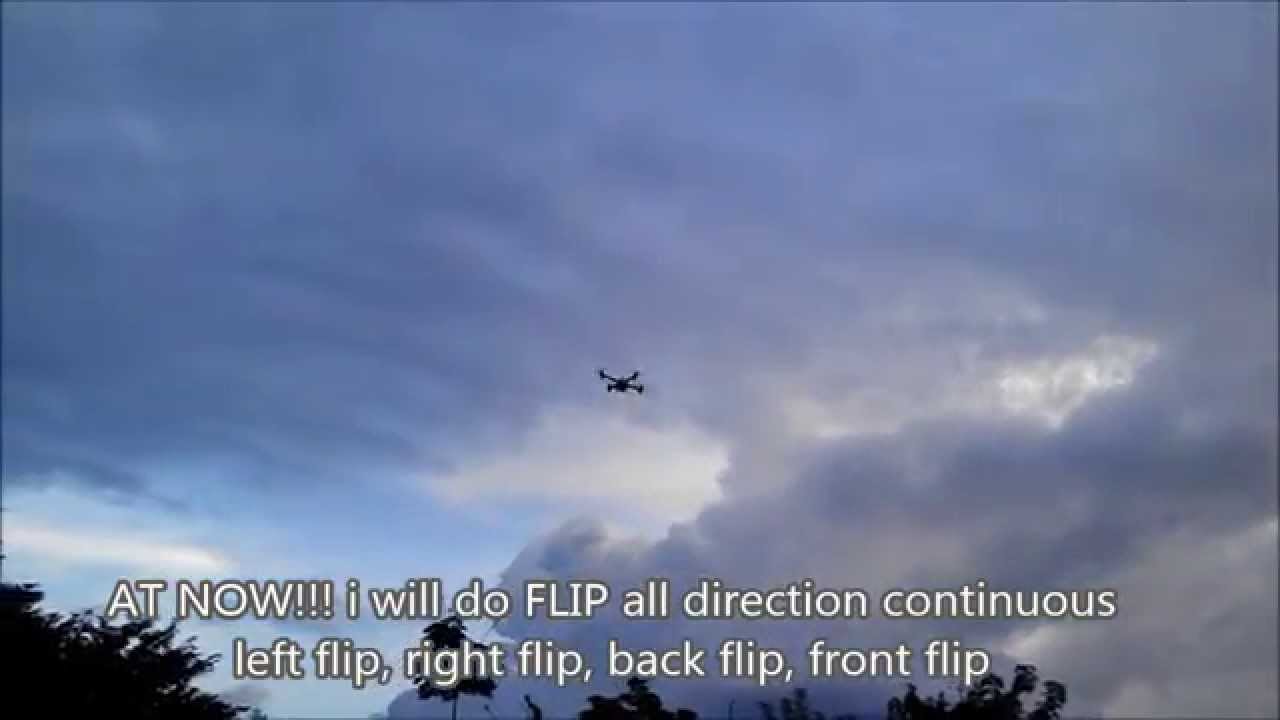 MultiWii 2.3 - Horizon - all direction flip