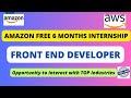 Amazon Free Internship Program 2025 | UG &amp; PG Students Eligible!