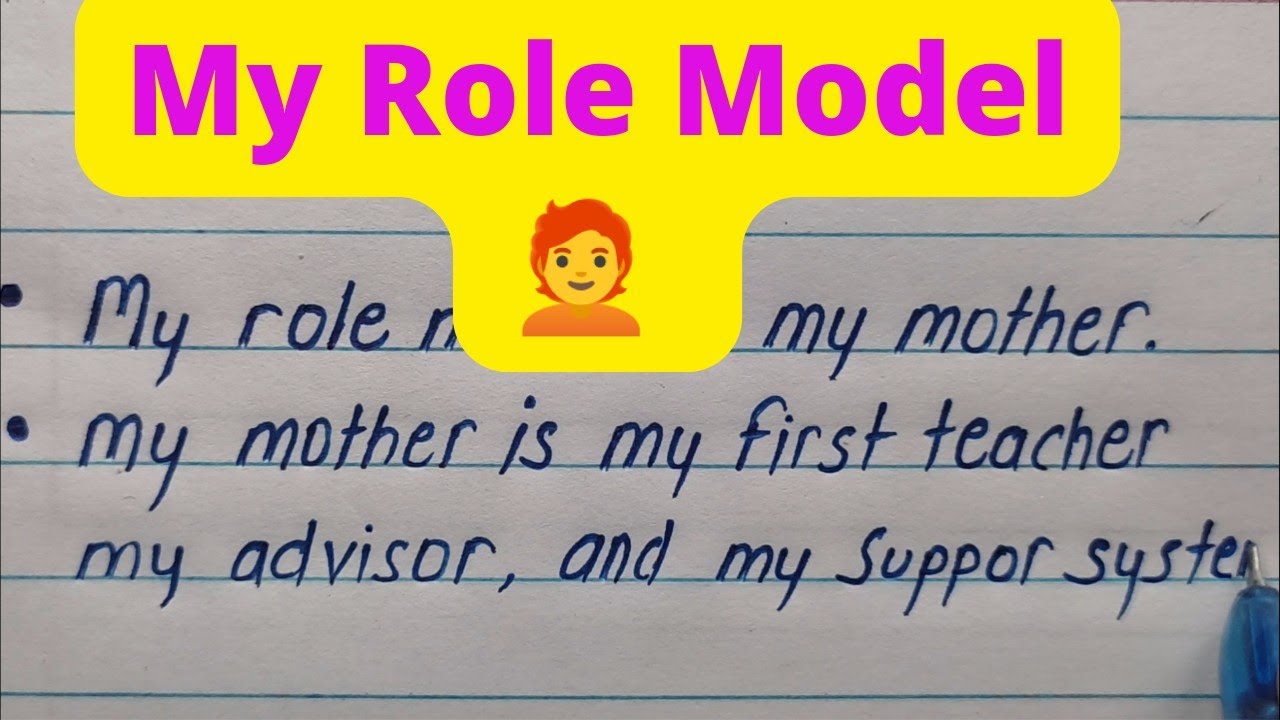 my role model is my mom essay