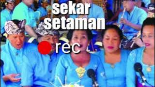 geguntangan sekar setaman