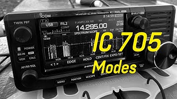 IC 705 Radio Modes