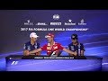 2017 Italian Grand Prix | Pre-Race Press Conference