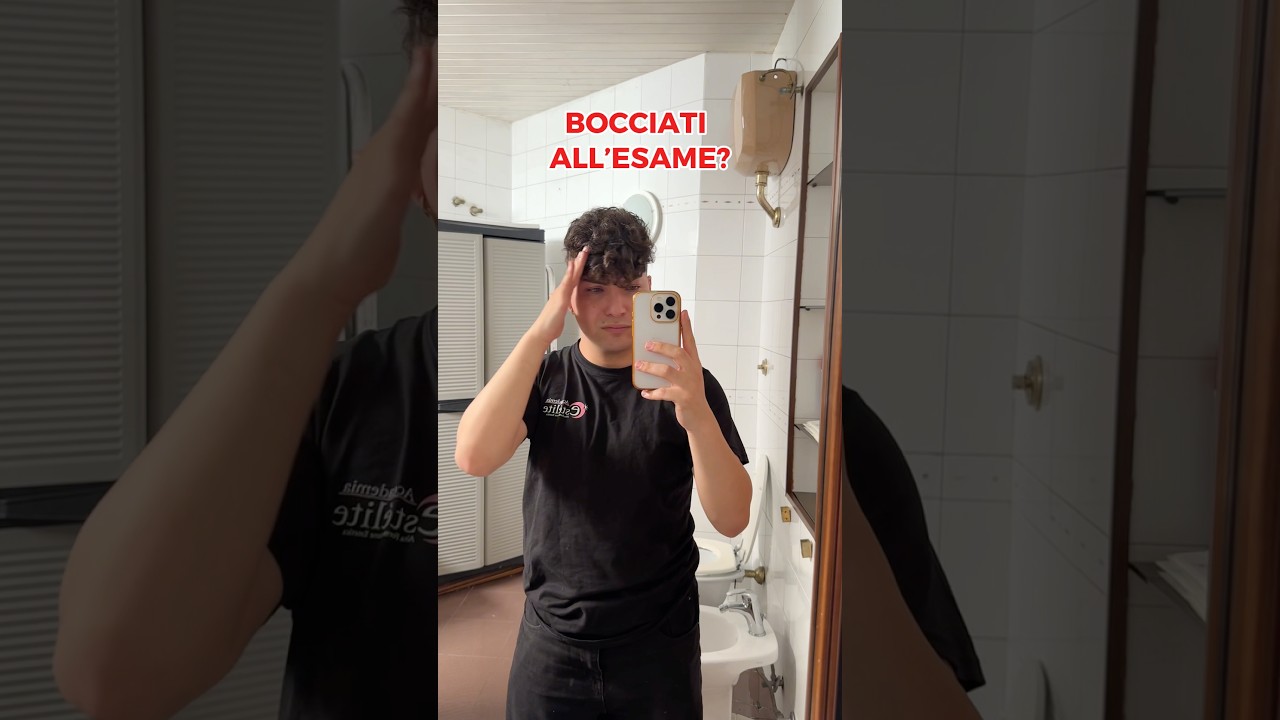 BOCCIATI ALL’ESAME? 😳😱