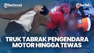 Kecelakaan Maut di Buluh Indah, Sopir Truk Tabrak Pengendara Motor hingga Tewas