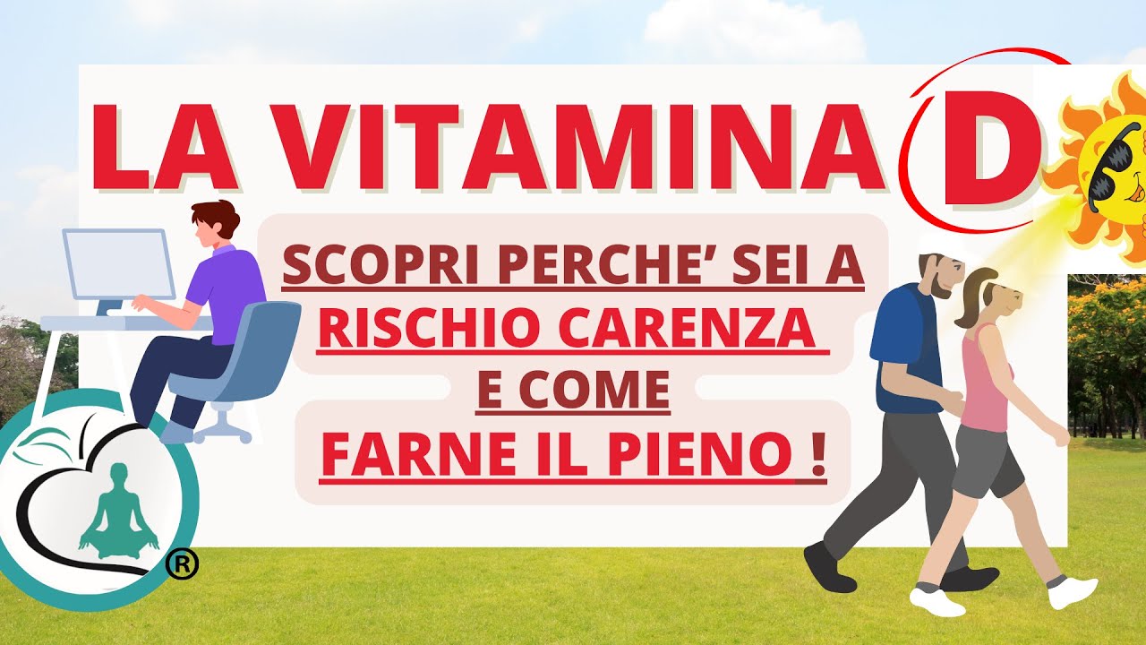 VITAMINA D BASSA: la CAUSA è il tuo MODO di VIVERE!