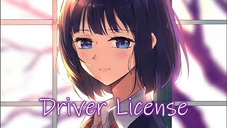 Nightcore - drivers license (Olivia Rodrigo) (Lyrics)
