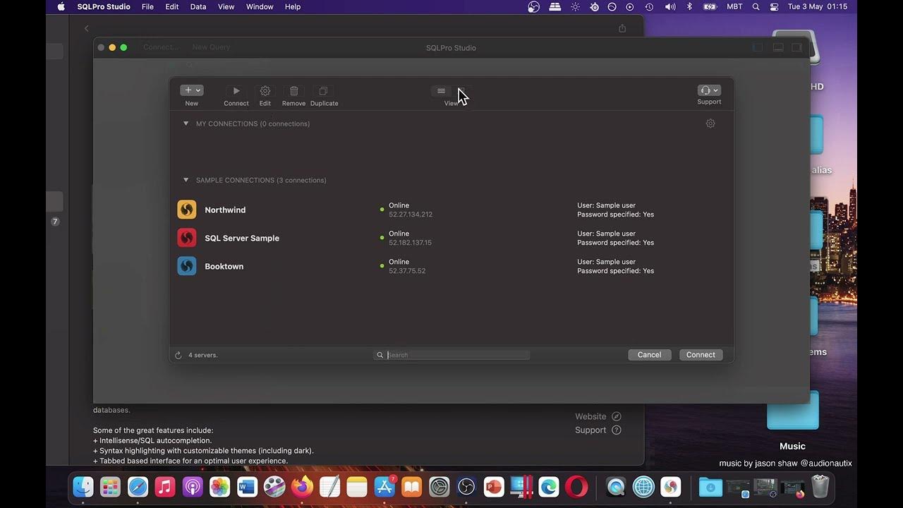 SQLPro Studio SQL database client Developer Tools App [MAC] Basic ...