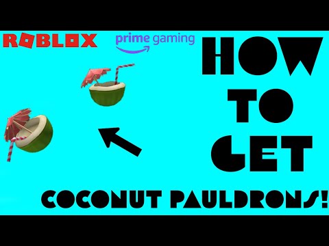 How To Get Coconut Pauldrons On Roblox For Free With Amazon Prime Membership Youtube - lrm roblox