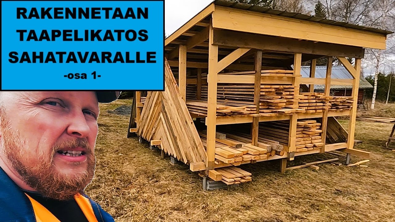 Rakennetaan taapelikatos - osa 1 - Piinaava perustus ja runko