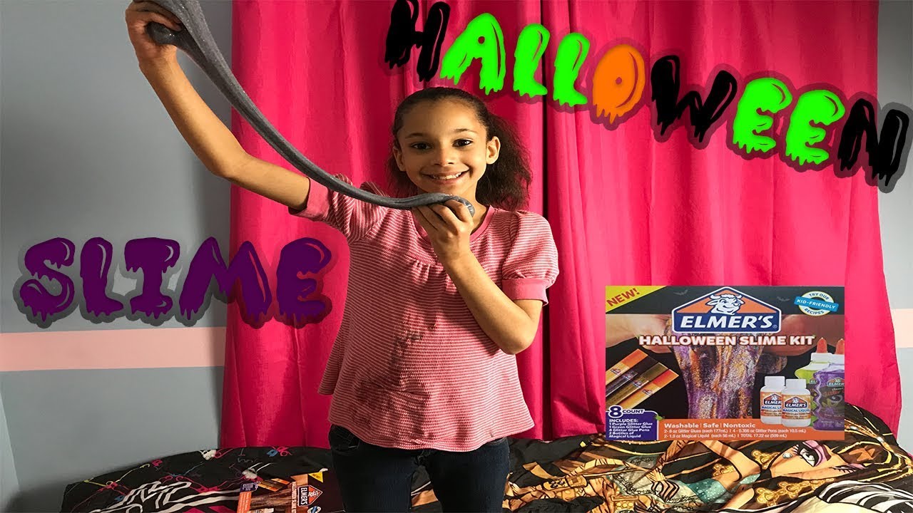 ELMER'S NEW HALLOWEEN SLIME KIT SUPER SLIMY