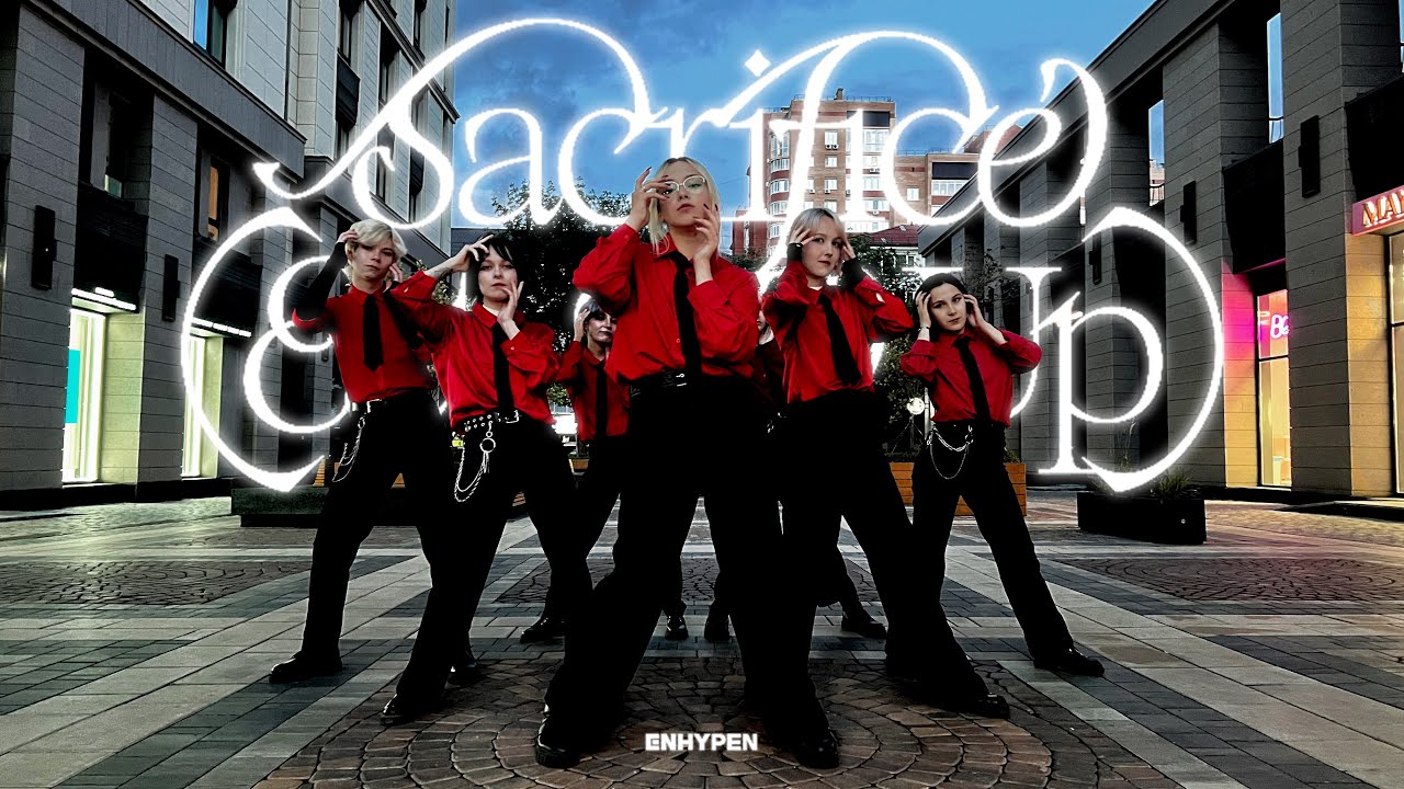 [K-POP IN PUBLIC | ONETAKE] ENHYPEN-Sacrifice cover by RUBIS,Coffee Glass,TwinsT,Gotta Move&ShiWa