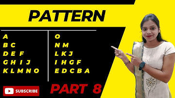 Pattern in java | Triangle  pattern | ASCII Pattern | Pattern by using nested loop | Pattern Part 8