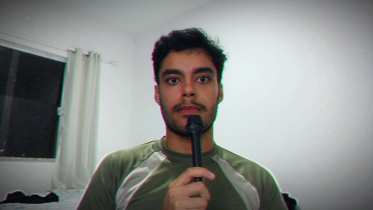 estou um pouco perdido na minha vida e resolvi gravar um vídeo