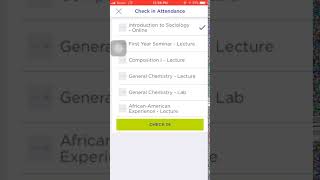 Check In to Class on UtmostU App screenshot 2