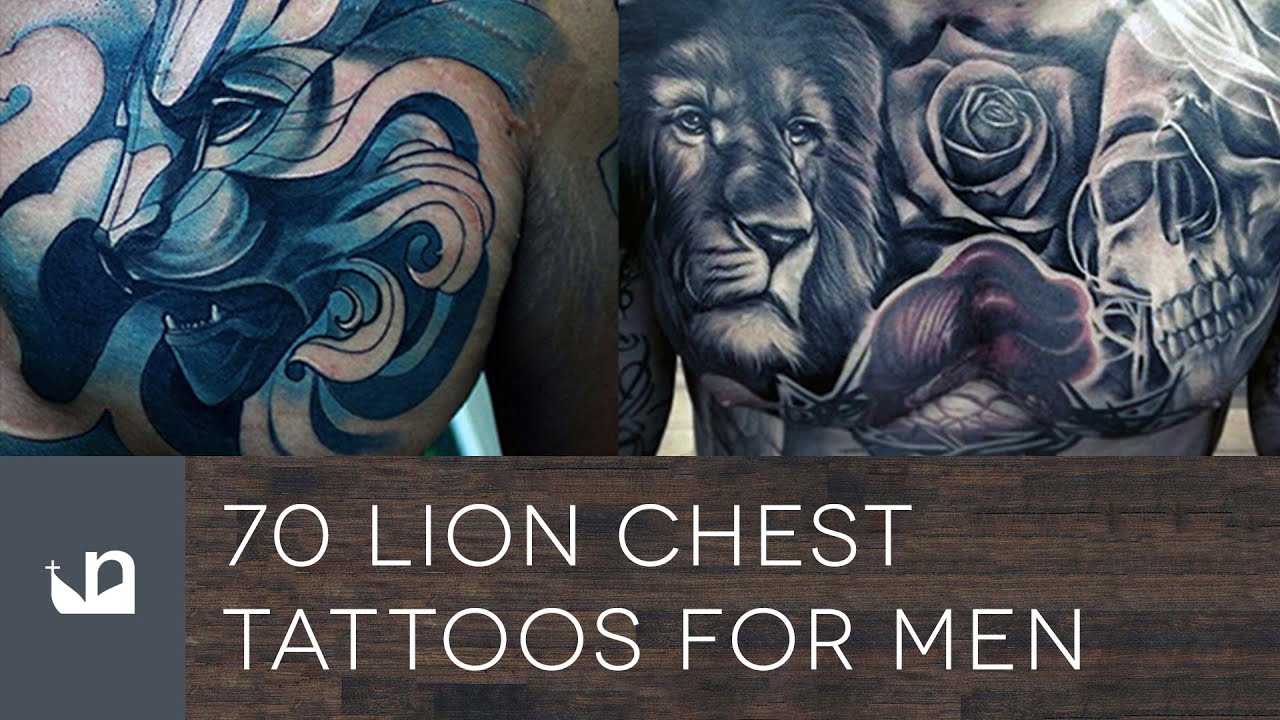 Lion Tattoo On Chest Designs Ideas and Meaning  Tattoos For You