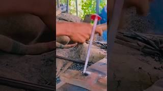 Metal Fabrication Genius at Work.Handmade Iron Gate Construction.Creative Iron Design Process#usa#uk
