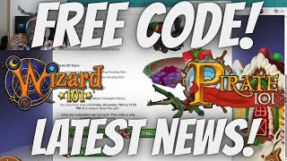 FREE CODE! Wizard101 PC & Console News!
