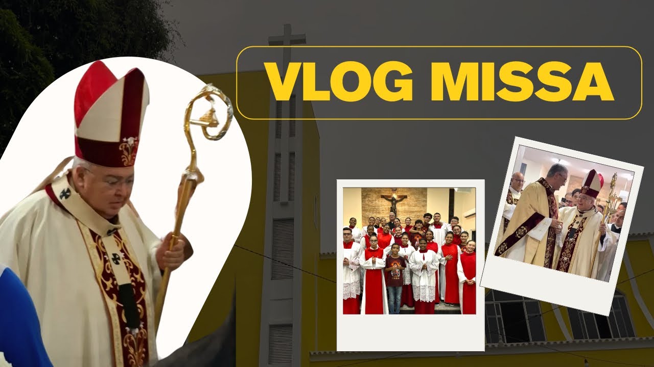 VLOG - SERVINDO NA MISSA DE POSSE 