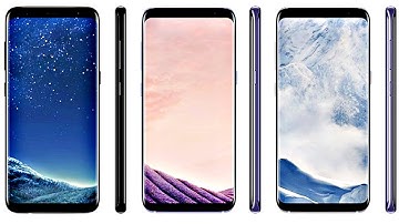 SAMSUNG GALAXY S8 OFFICIAL COLORS!!!