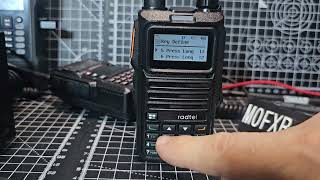 RADTEL RT4D - Zones Mode Explained