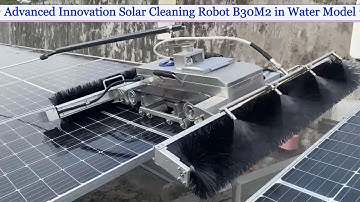 No Remoter needed Advanced Innovation Solar Cleaning Robot B30M2 in Water Wash With Super Result