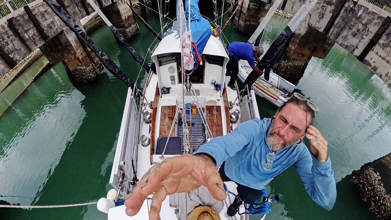 ⁣Getting Triteia Back in the Water After 6 Weeks on the Hard & Learning The Engine Fate