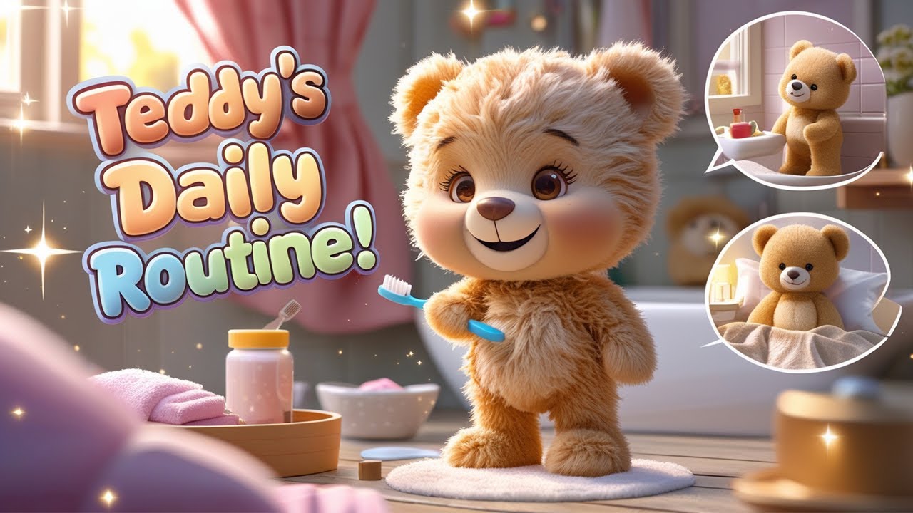 Daily Routine for Toddlers | Learn Healthy Habits for Kids!