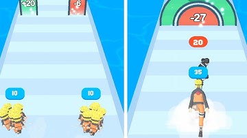 Split Crowd Run Multiple Levels Gameplay 🎮🎯 Android/iOS #1