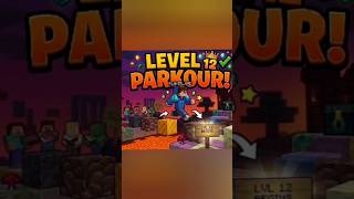 hardest Parkour in Minecraft pocket edition Level 12🤯#minecraft #shortsfeed #parkour