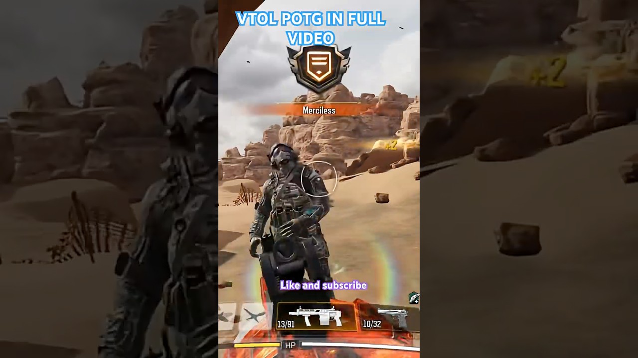INSANE Stryker Rampage LEADS TO VTOL POTG! 😱💥COD Mobile 