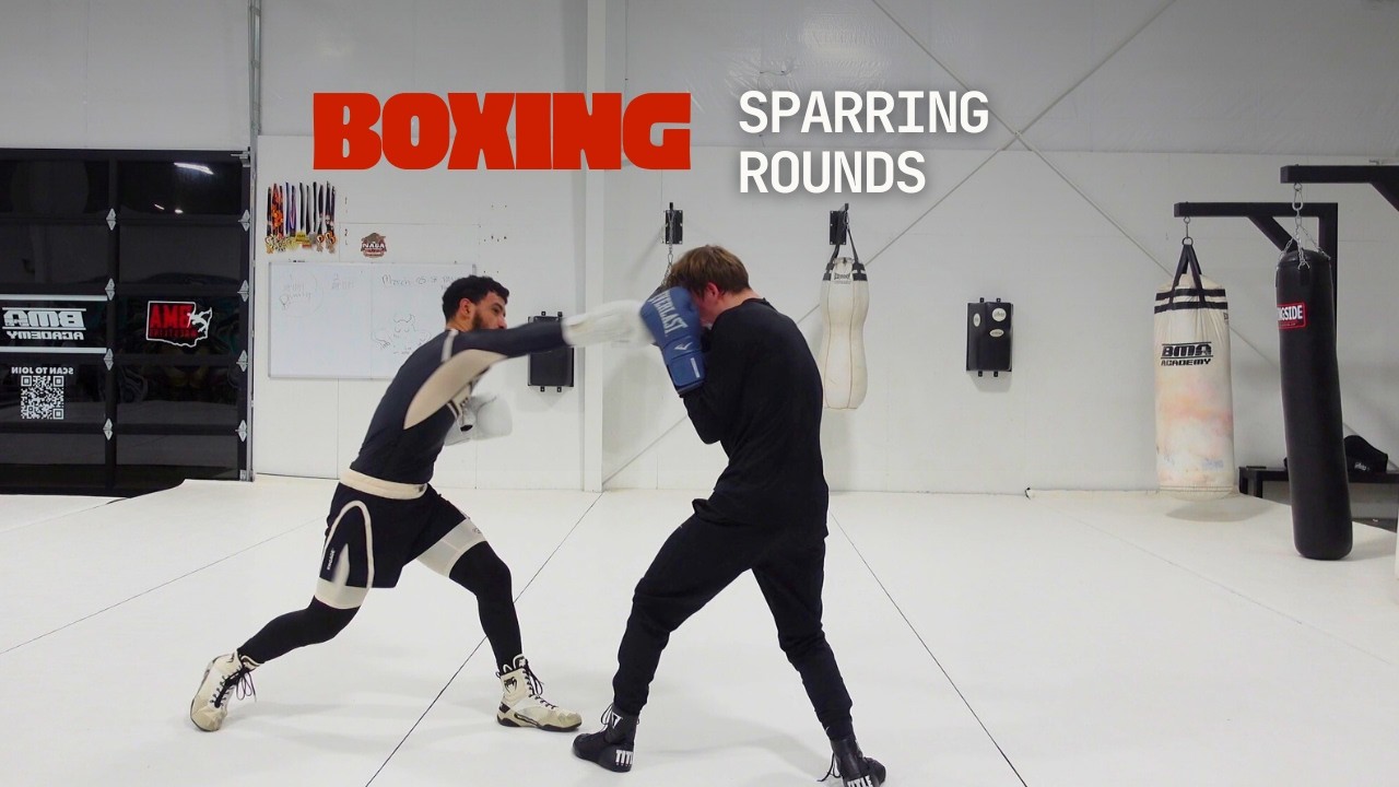 10 minutes Of Boxing Sparring | Chill Vibes, Good Training